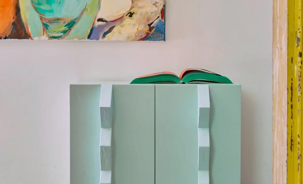 commode bois verte
