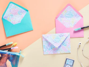fabriquer enveloppe diy