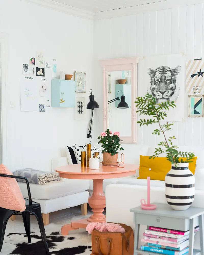 deco maison scandinave pastel salle a manger