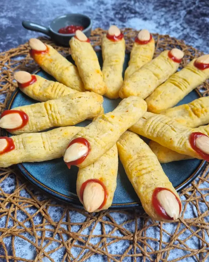 recette doigt sorcière fromage halloween