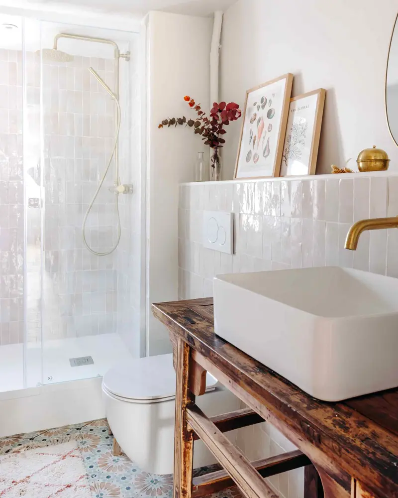 deco salle de bain cosy cocooning chic