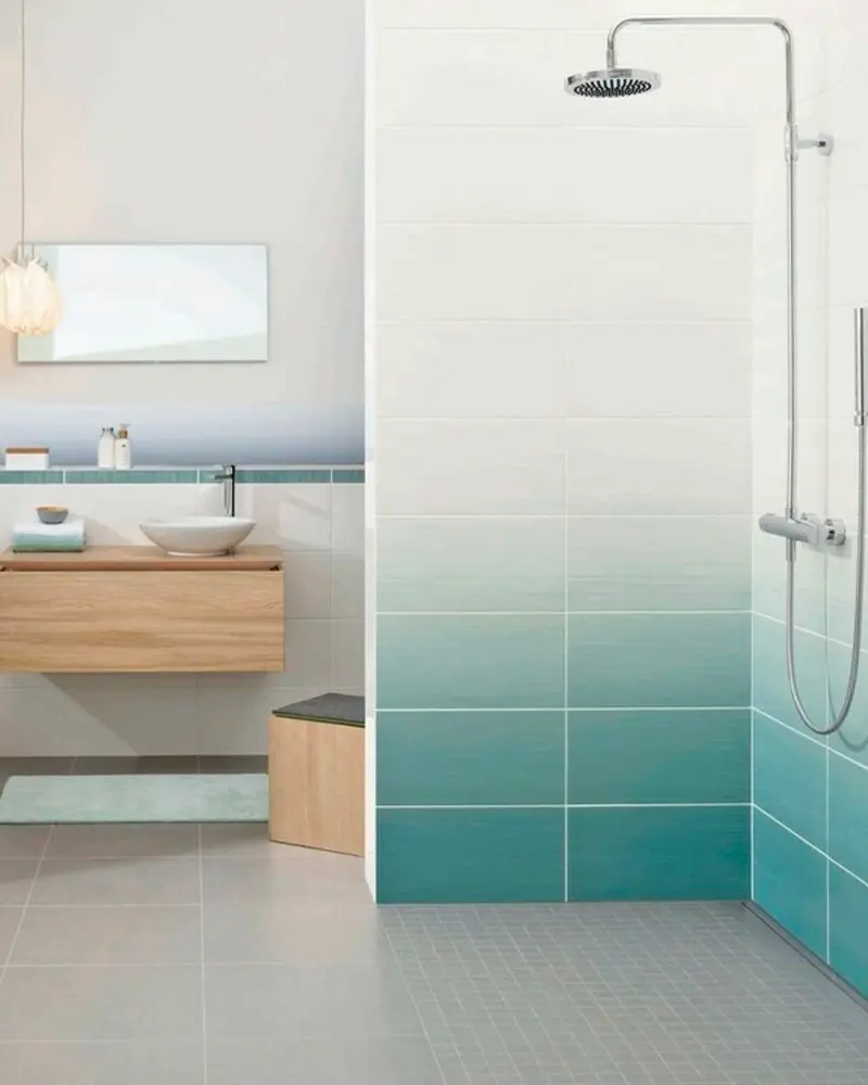 peinture degrade carrelage salle de bain