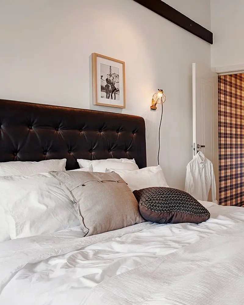deco appartement vintage scandinave chambre