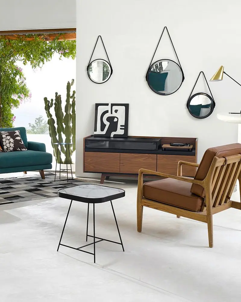 deco salon fauteuil cuir