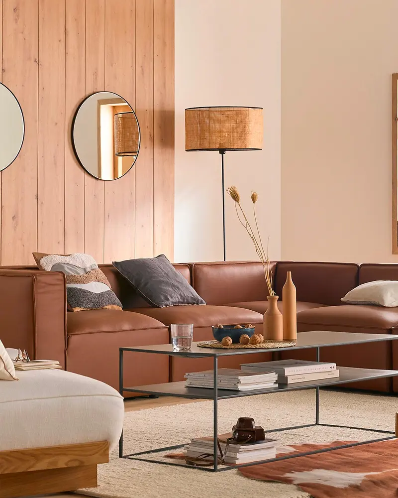 canape modulable cuir