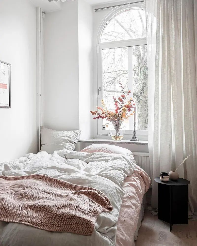 deco appartement zen japandi chambre