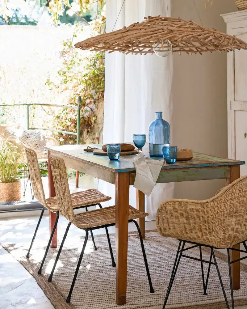 deco salle a manger bord de mer nature