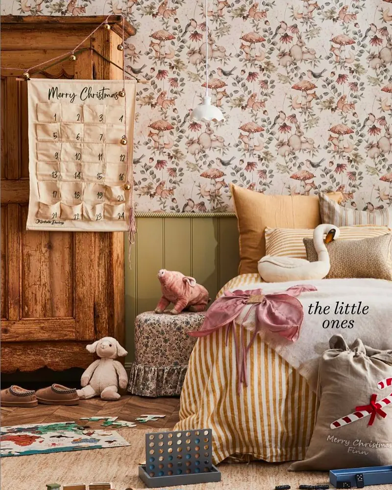 deco chambre enfant foret