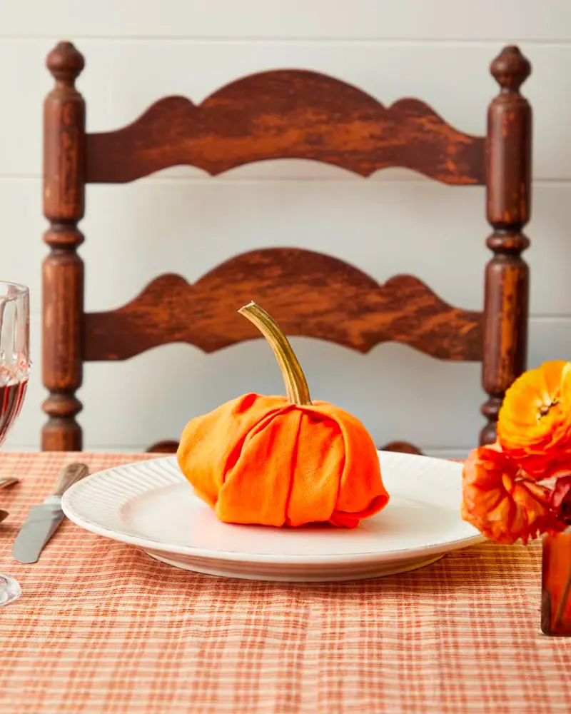 pliage serviette diy halloween