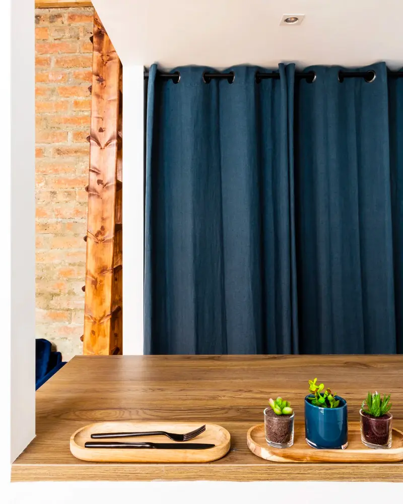 deco studio vintage industriel cuisine