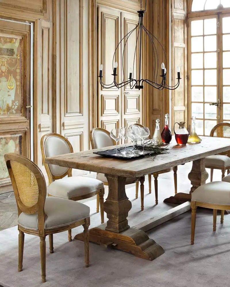 table a manger campagne bois
