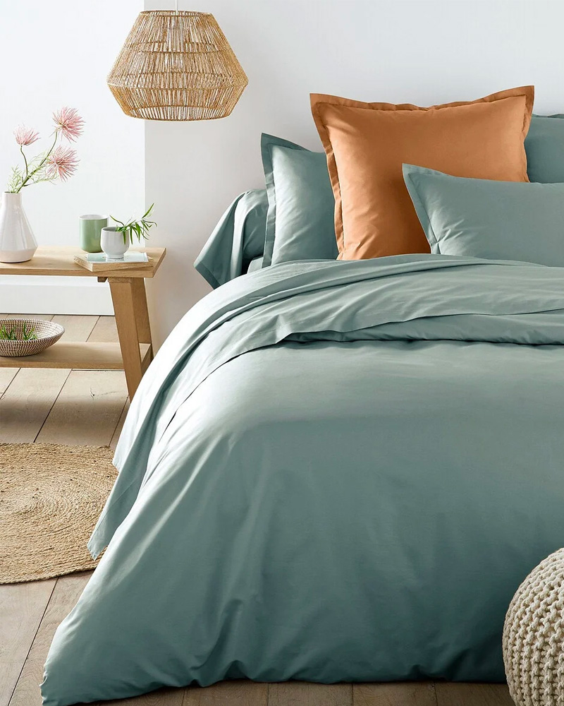 housse de couette vert sauge