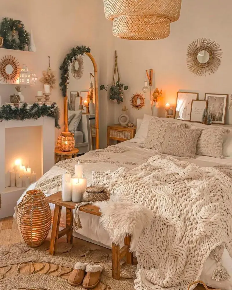deco chambre cosy cocooning