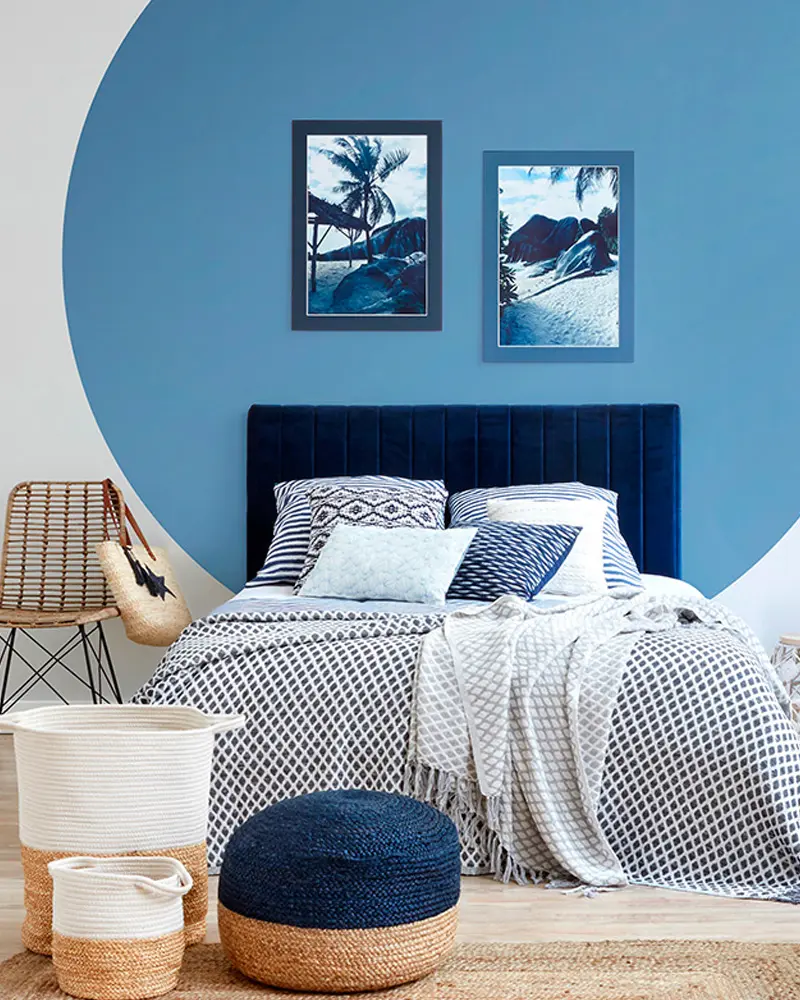 deco chambre bleu