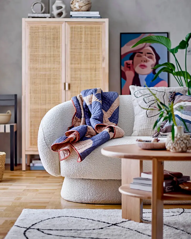 deco salon nature moderne