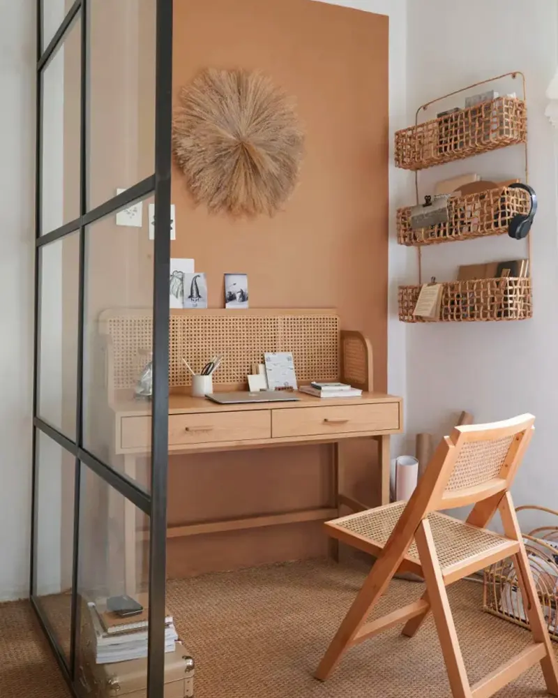 deco bureau cannage