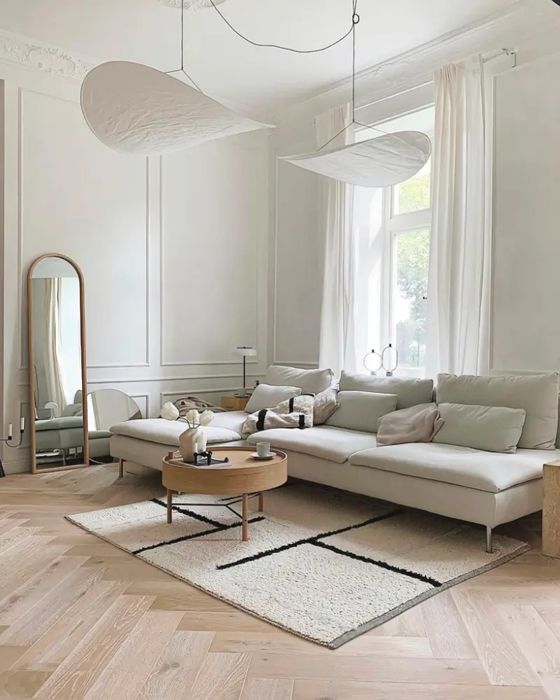 deco salon minimaliste chic