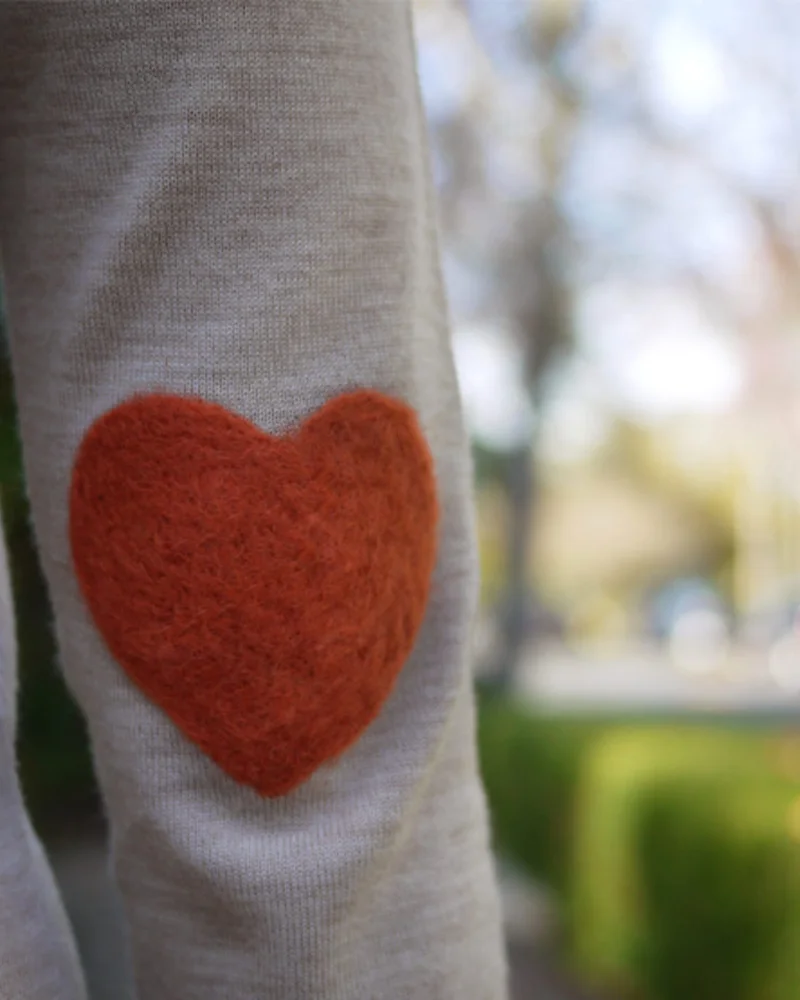 coudiere coeur diy laine