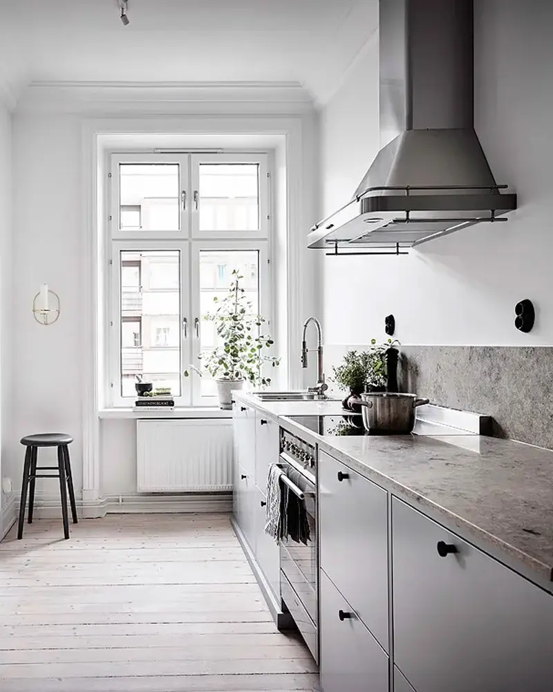 deco appartement chic nature cuisine