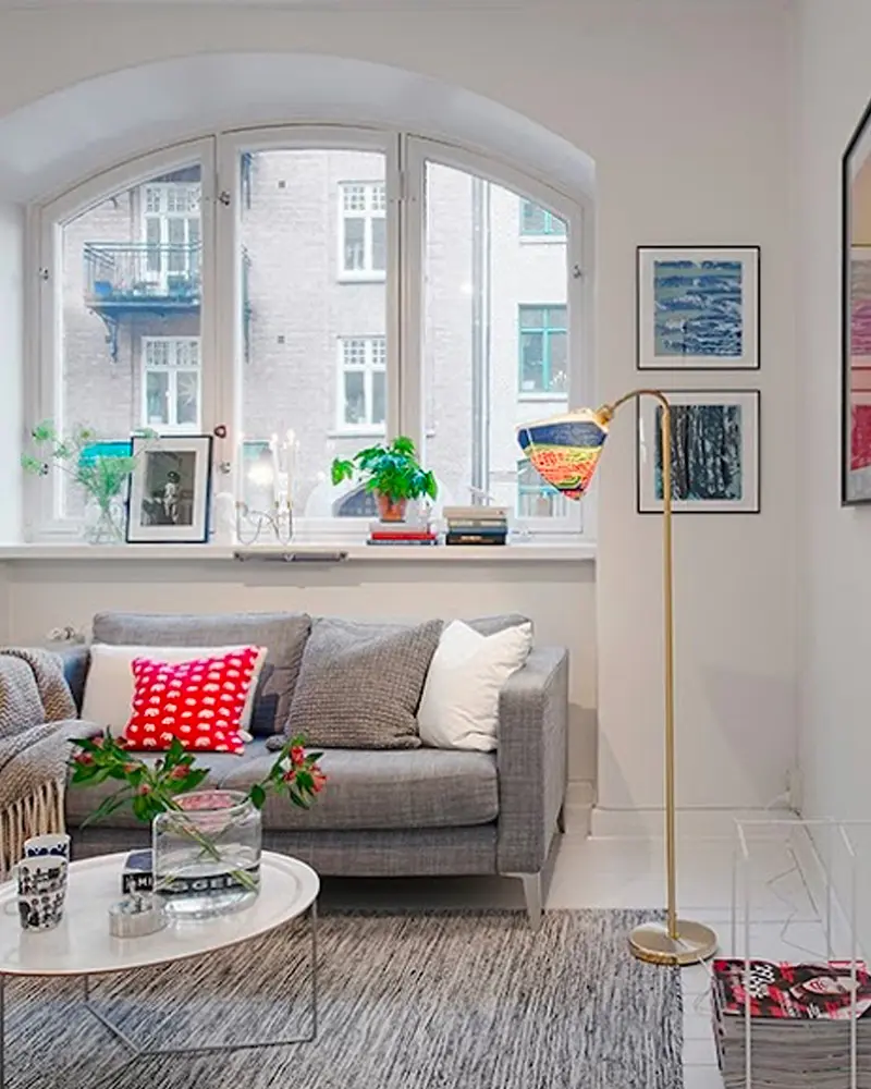 deco appartement gris blanc salon