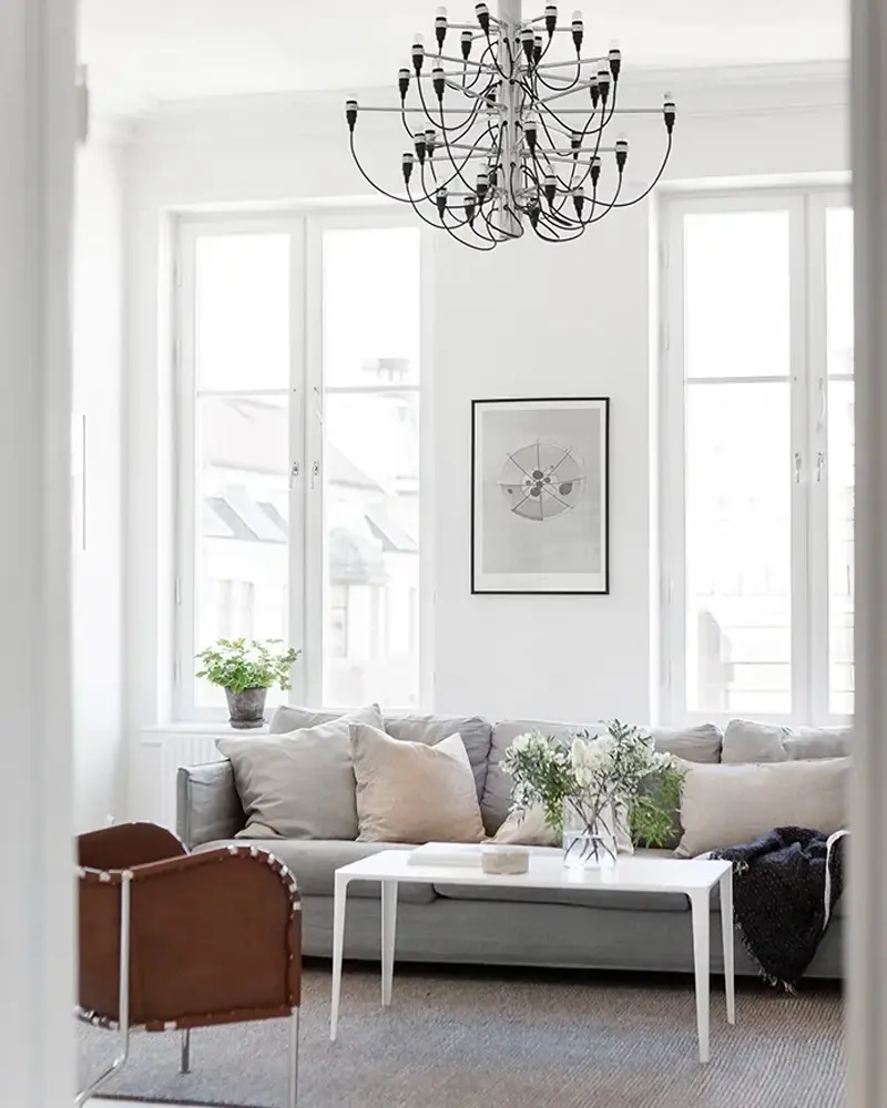 deco appartement moderne gris beige salon