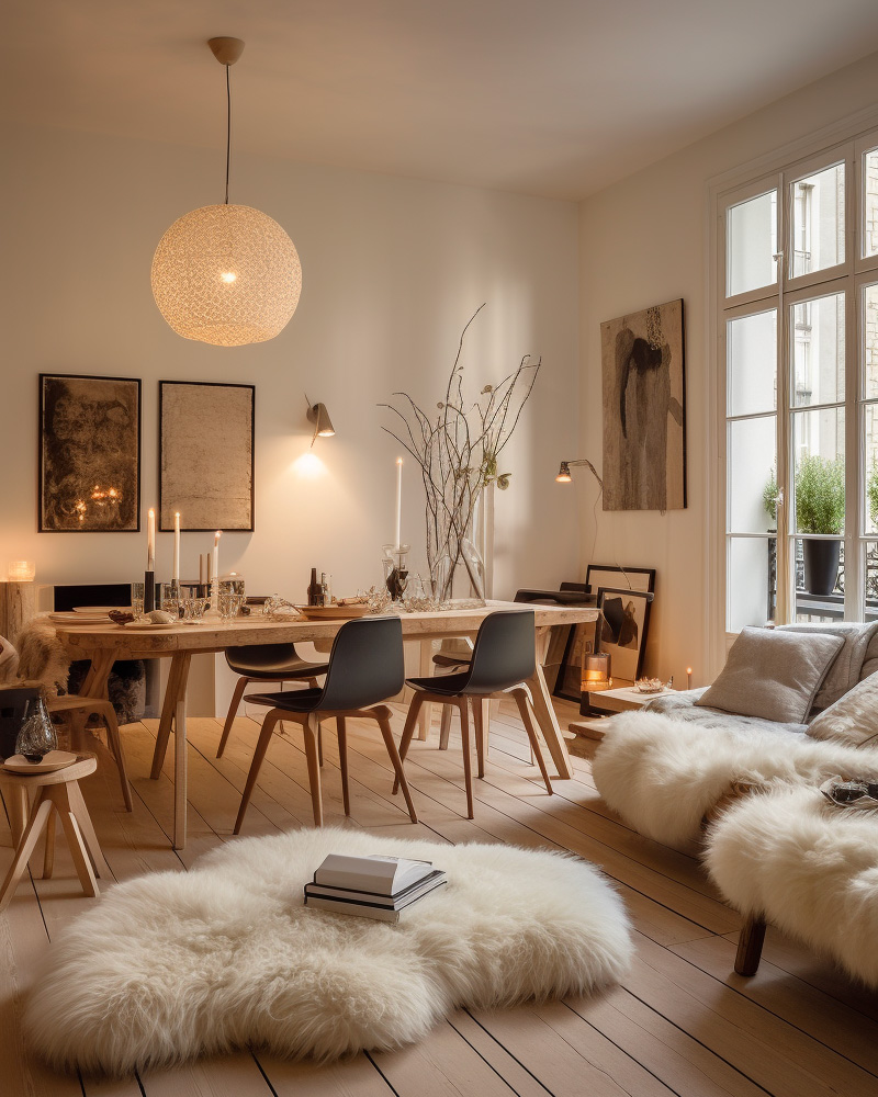deco salle a manger cocooning moderne