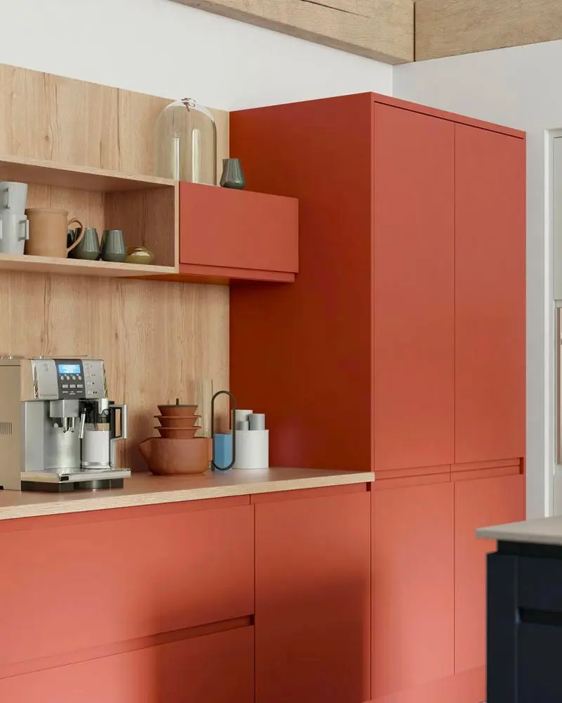 deco cuisine moderne terracotta