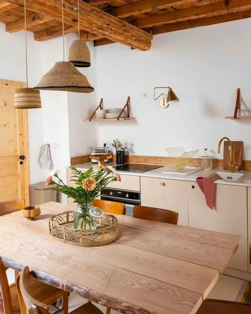 deco cuisine cosy cocooning chaleureuse