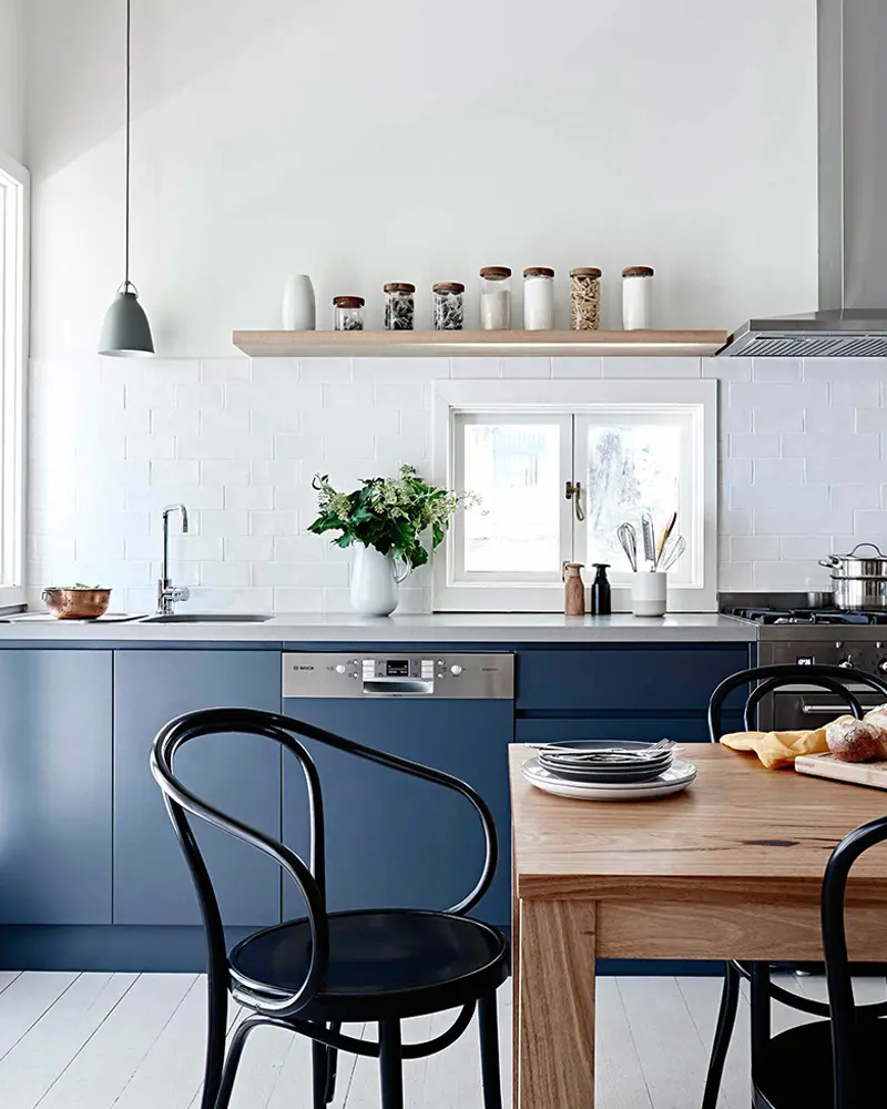 deco cuisine moderne bleu