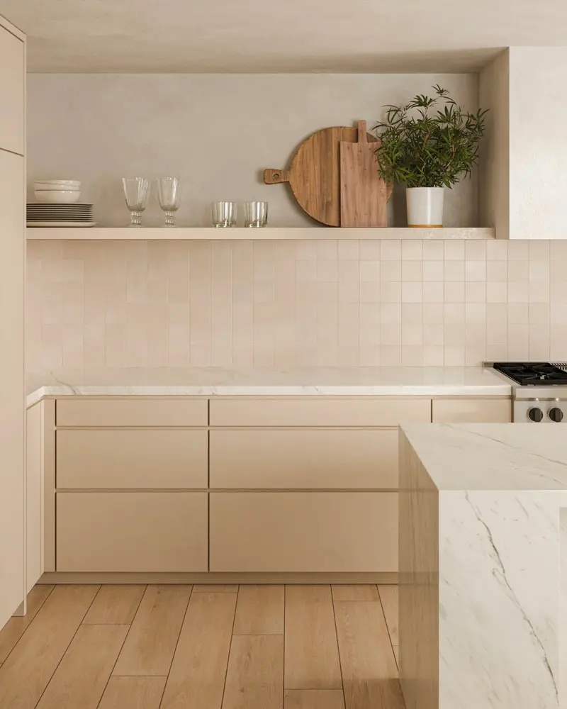 deco cuisine moderne beige