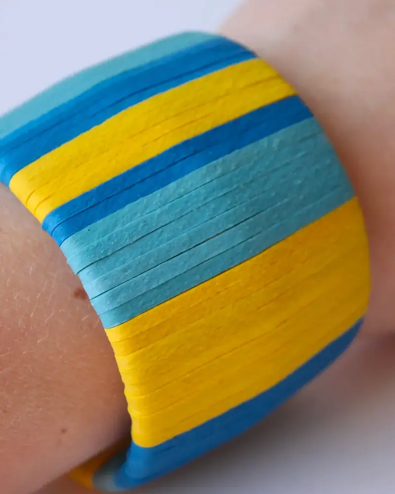 bracelet fil cuir diy