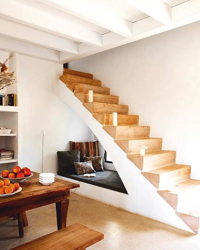 coin lecture sous escalier
