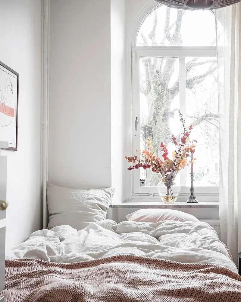 deco appartement zen japandi chambre