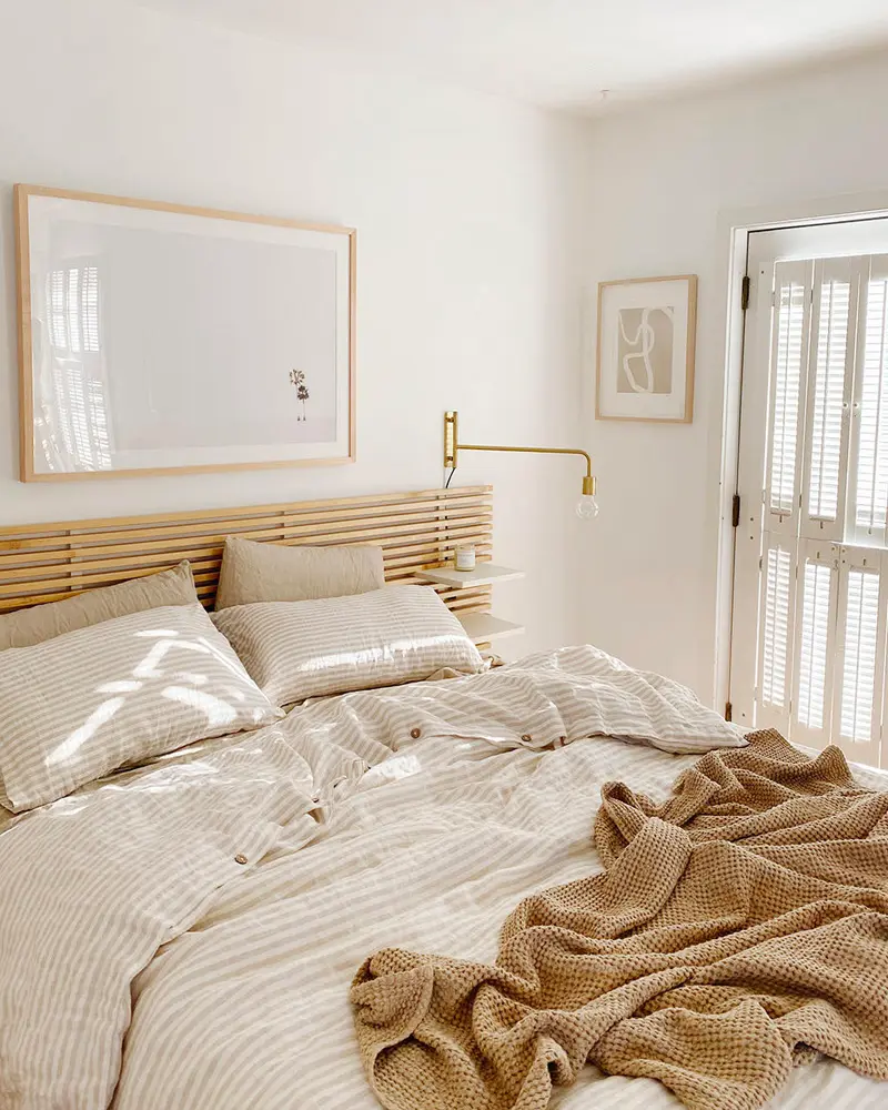 deco chambre zen japandi