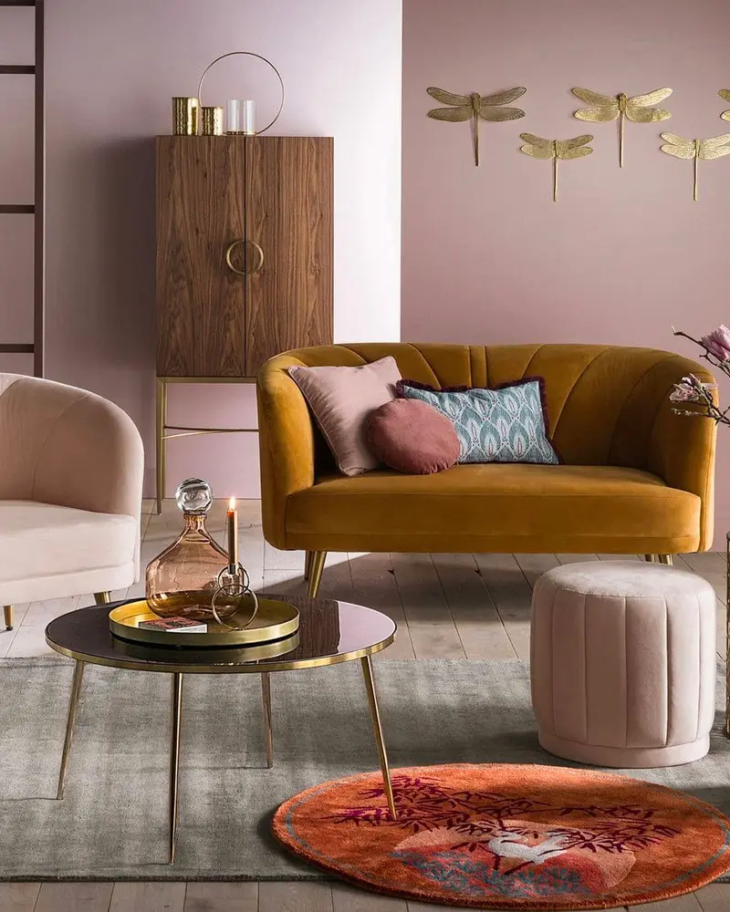 deco salon chic velours