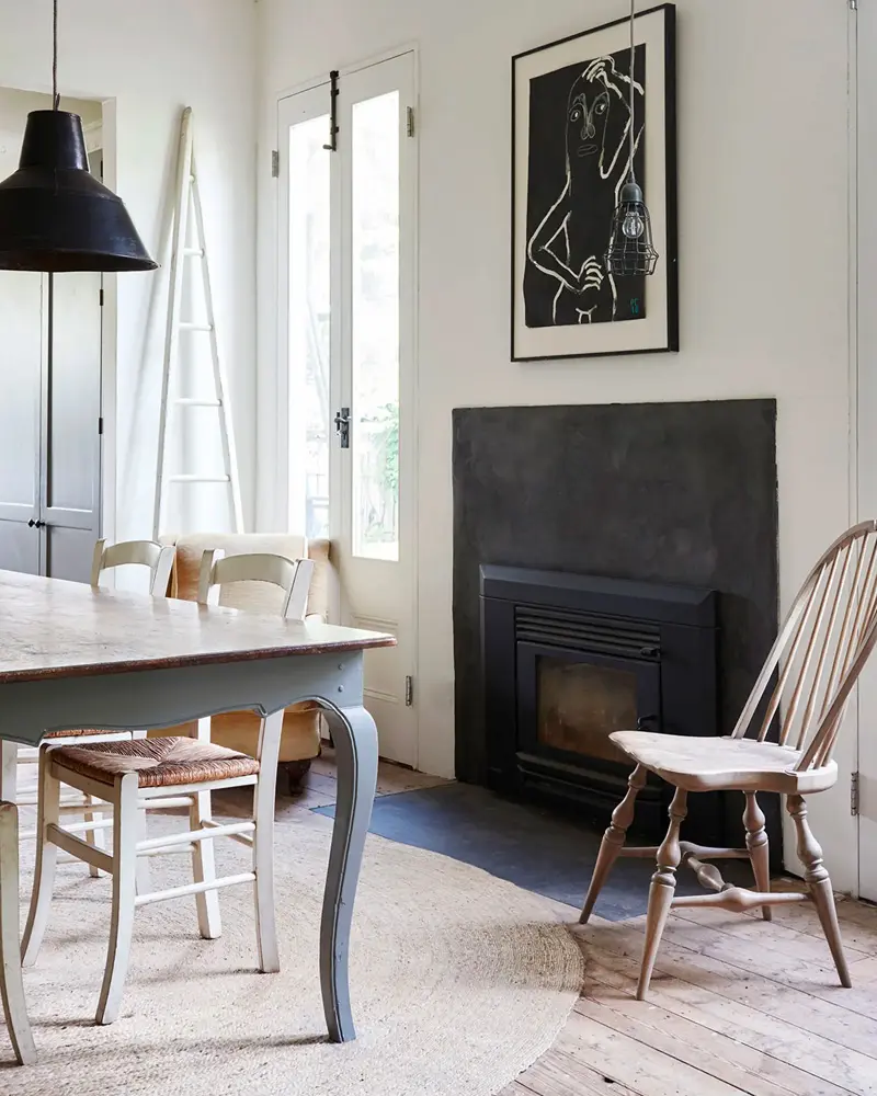 deco maison campagne recup salle a manger