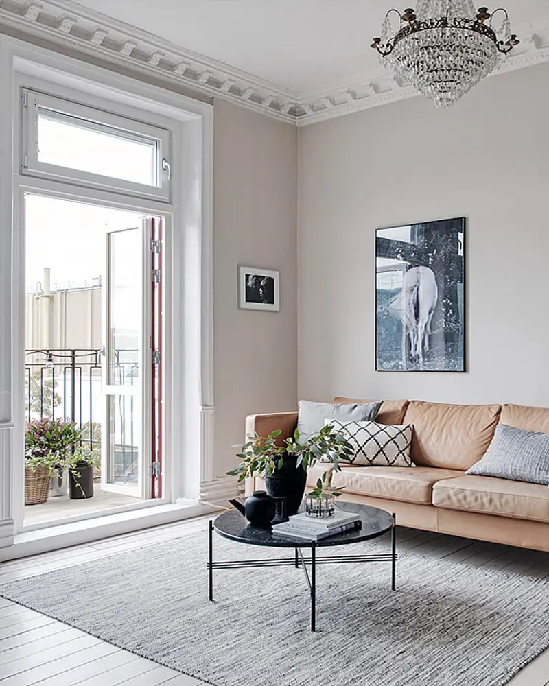deco salon moderne canape cuir
