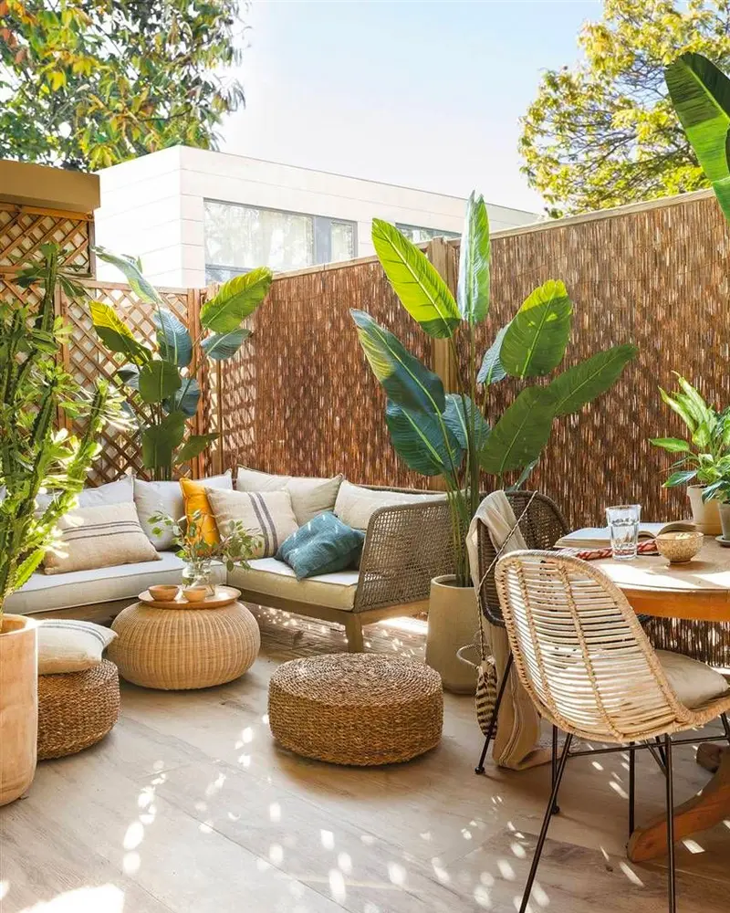 deco terrasse cosy cocooning