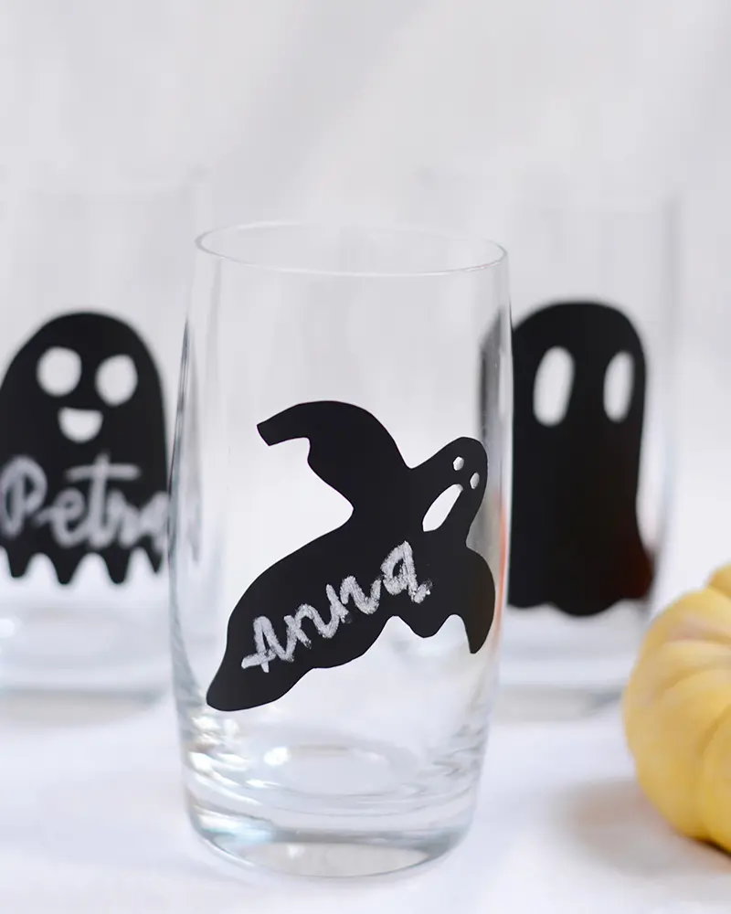 verre marque place diy halloween