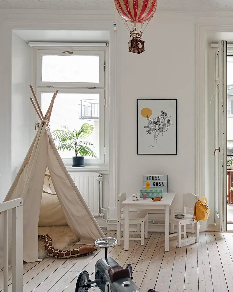 deco appartement beige chambre enfant