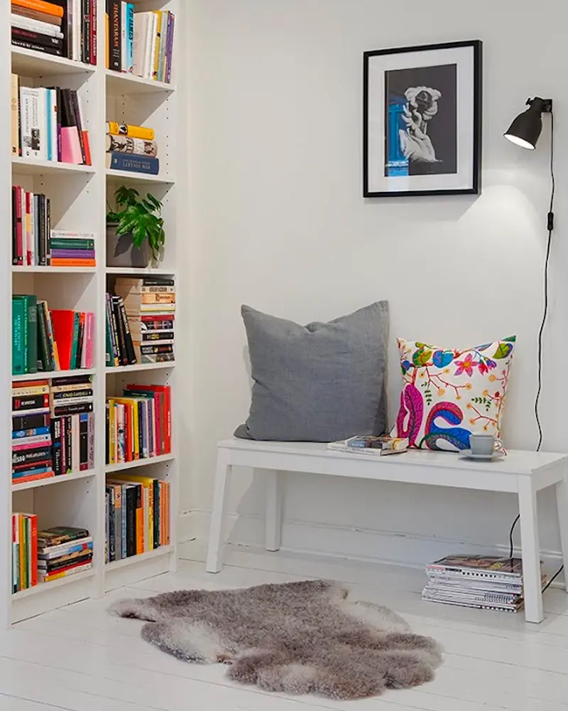 deco appartement gris blanc entree
