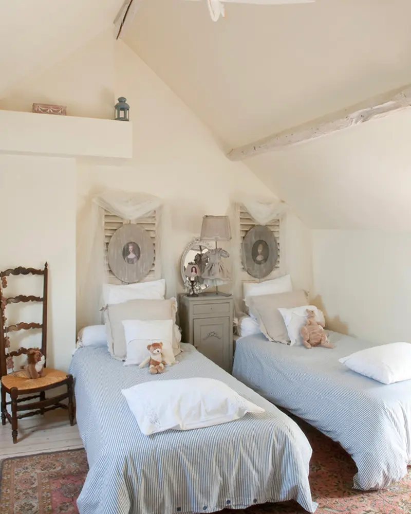 deco maison campagne romantique chambre enfant