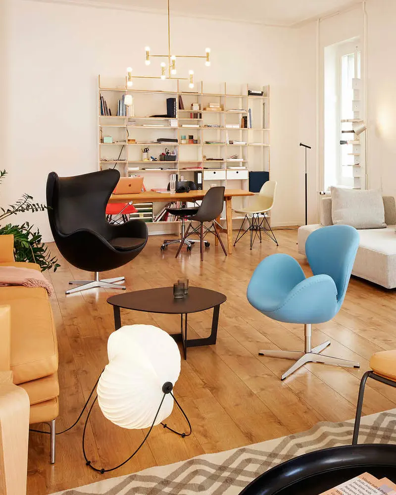 deco salon moderne lampe eclipse