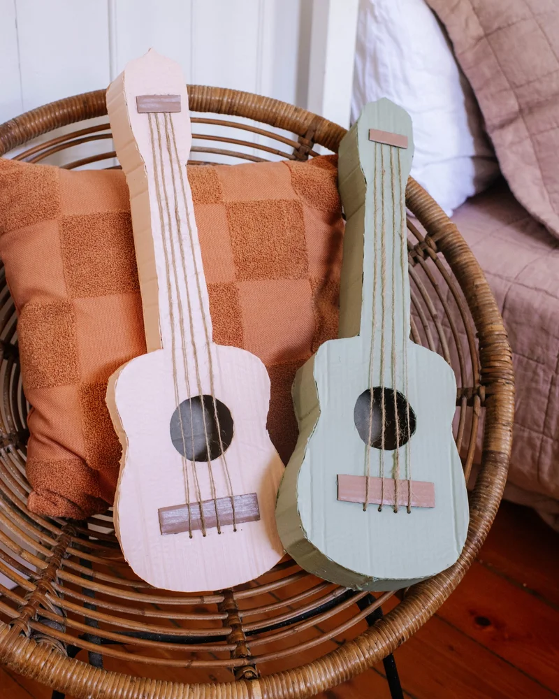 guitare carton diy