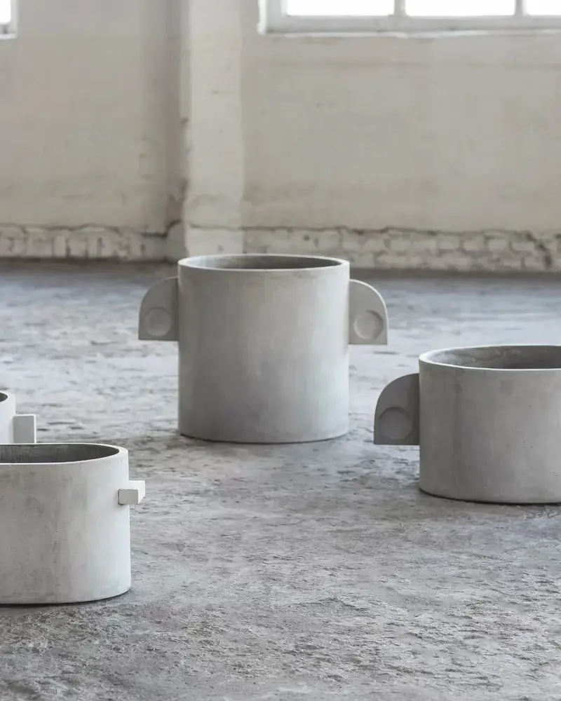 pot beton moderne