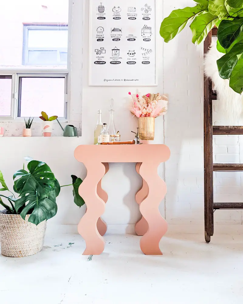 console ondulee diy