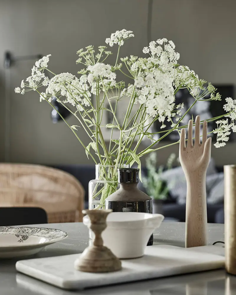 deco appartement nature vert kaki