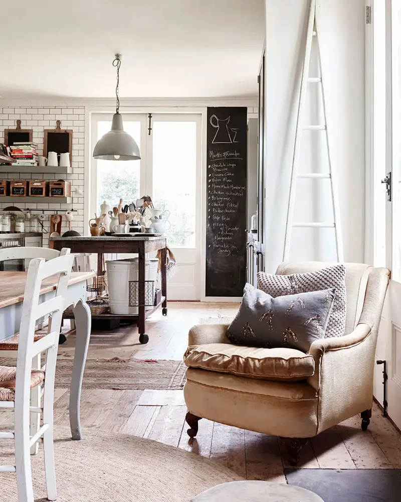 deco maison campagne recup salon