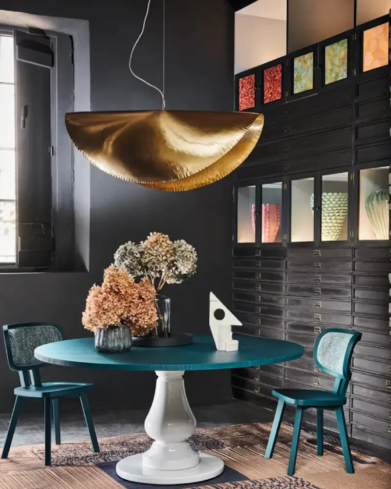 deco salle a manger suspension brass 96