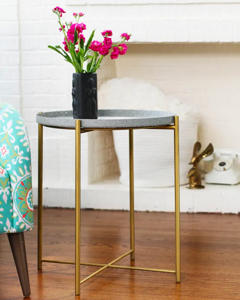 ikea hack gladom effet pierre